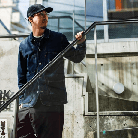Round Cap  confidence studio BLACK J-01