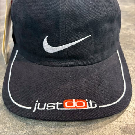 90's NIKE dead stock Swoosh LOGO　BLACK N-174