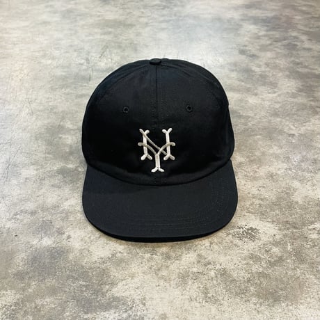 クーパーズタウン NYCC1947_WASHED CAP (Black) USED加工 C-23