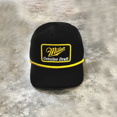 USA買付　Miller Genuine Draft × American Needle Roscoe Adjustable Hat - Black　 AN-21