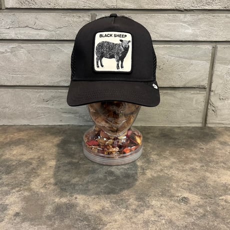Goorin Brothers Black Sheep Trucker Mesh cap  Snapback  GO-06 COLOR BLACK