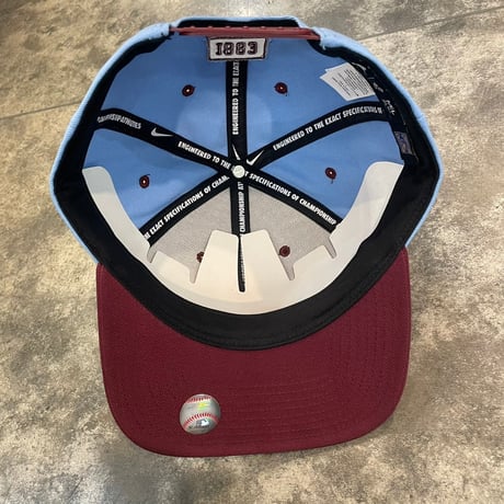 NIKE Philadelphia Phillies Light Blue/Burgundy  Cooperstown Collection Snapback DEEP  カーブバイザー N-129
