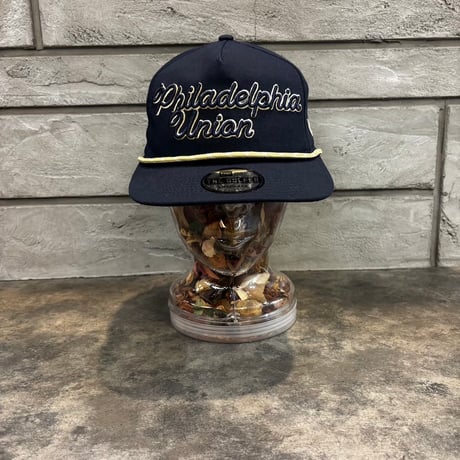 USA買付　NEW ERA Philadelphia Union Script Rope Golf Snapback Navy　NEWERA-75