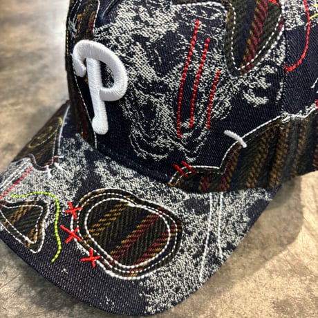 USA買付 Philadelphia Phillies 'Running Stitch' 9FORTY A-Frame Snapback NEWERA -27