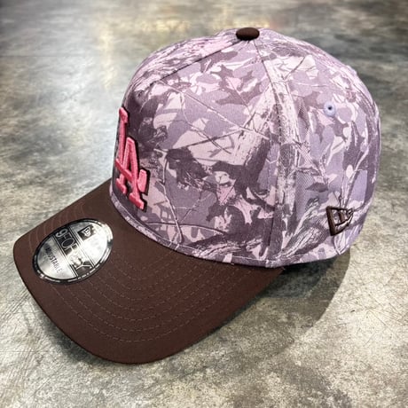 USA買付    Los Angeles Dodgers  Realtree Camo Brown Visor 9FORTY A-Frame Adjustable Cap　NEWERA -81