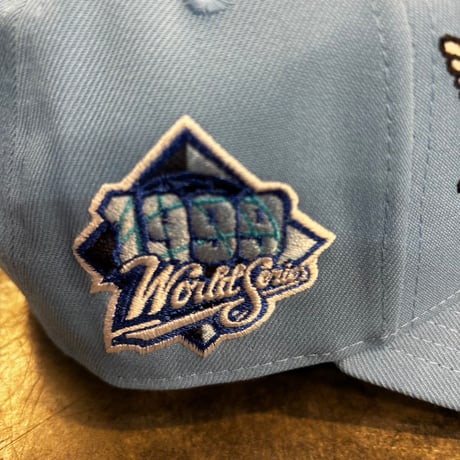 USA買付  New York Yankees World Series 1999 Cupid Sky Blue Edition  9FORTY A-Frame　　NEWERA-67