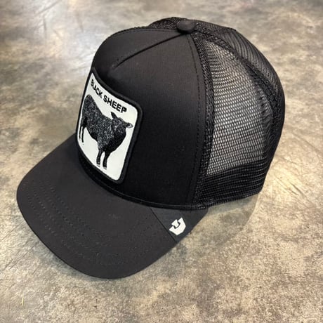 Goorin Brothers Black Sheep Trucker Mesh cap  Snapback  GO-06 COLOR BLACK