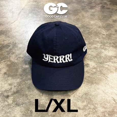 GC-YERRR! Cotton Cap L/XL NAVY GC-18