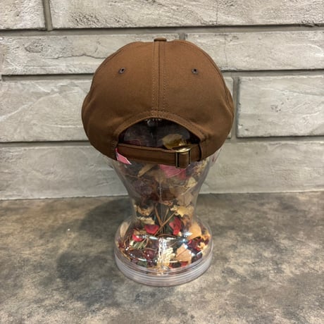 別注クーパーズタウンNYB_WASHED CAP (BROWN) USED加工 C-95