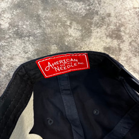 USA買付　American Needle / Rainier Beer】 Canvas Roscoe Adjustable Hat - Navy　 AN-20
