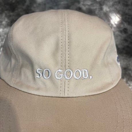 GGC SO GOOD STANDARD LONG BILL CAP BEIGE / GC-40