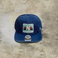 USA買付 NEW YORK YANKEES PATCH LOGO '47 CAPTAIN SNAPBACK　US-57