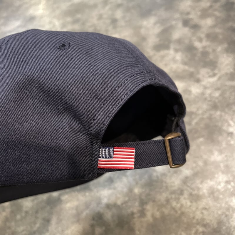 CLOVERU クローバル　ネイビーキャップ アメリカ製　クーパーズタウン クーパーズタウン ボール キャップ SOLID ソリッド ブラック