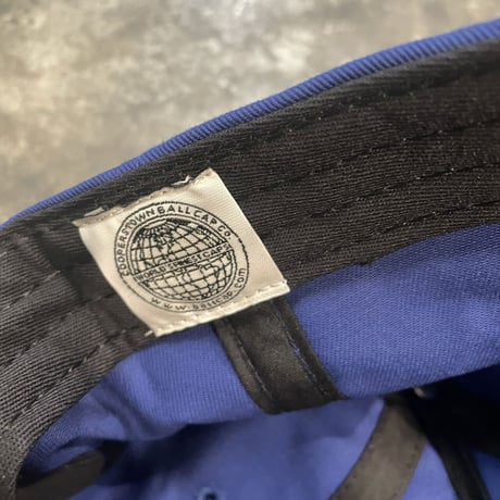 別注クーパーズタウンNYB_WASHED CAP (ROYAL BLUE) USED C-50