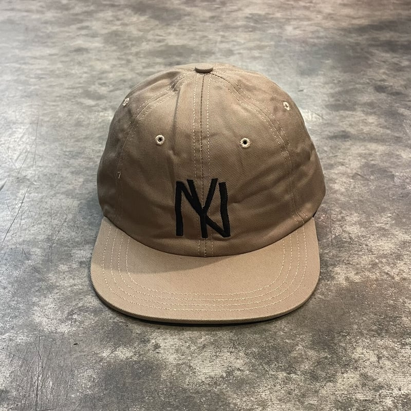 別注クーパーズタウンNYB_WASHED CAP (KHAKI BEIGE) USED C-4