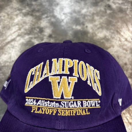 USA買付　WASHINGTON HUSKIES 2024 ALLSTATE SUGAR BOWL CHAMPIONS    purple  US-70
