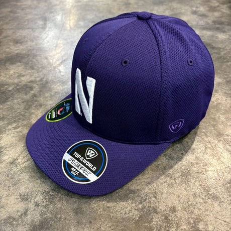 USA買付　Northwestern Wildcats Top of the World Reflex Logo Flex Hat - Purple　US-14
