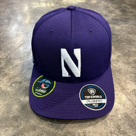 USA買付　Northwestern Wildcats Top of the World Reflex Logo Flex Hat - Purple　US-14