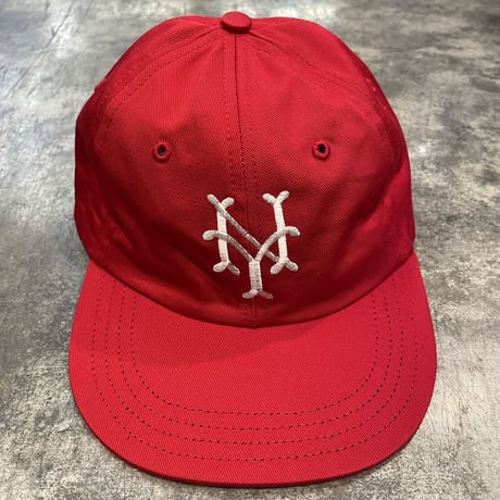 クーパーズタウン NYCC1947_WASHED CAP (RED) USED加工
