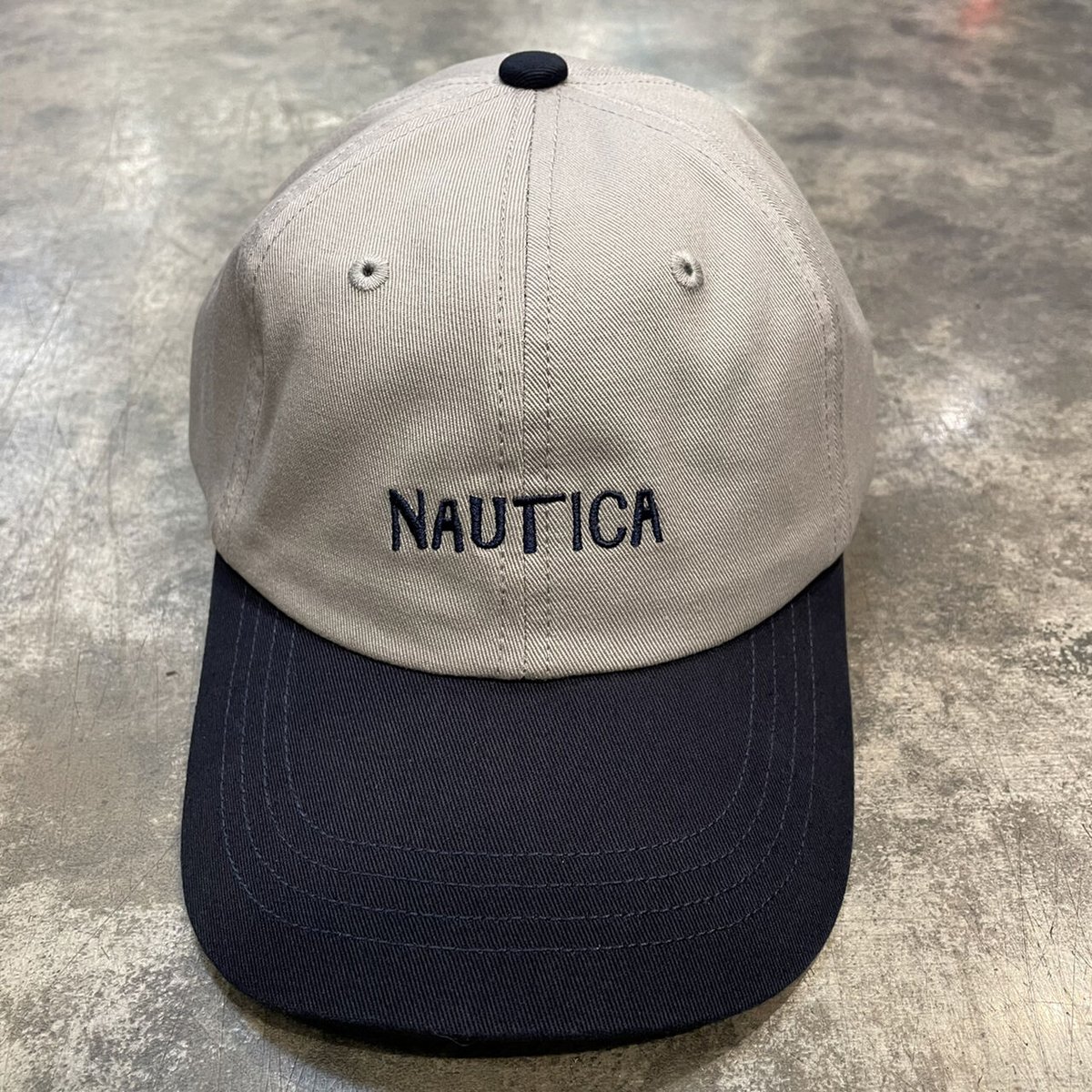 NAUTICA/ノーティカ スモールロゴキャップ GRAY/NAVY | HEAD WEAR...