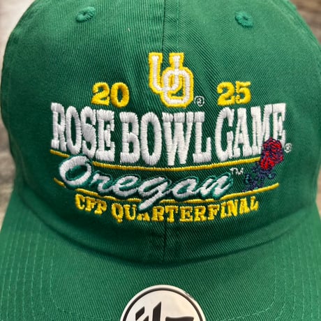 USA買付　OREGON ROSE BOWL GAME 2025 CFP QUARTERFINAL CAP GREEN US-69