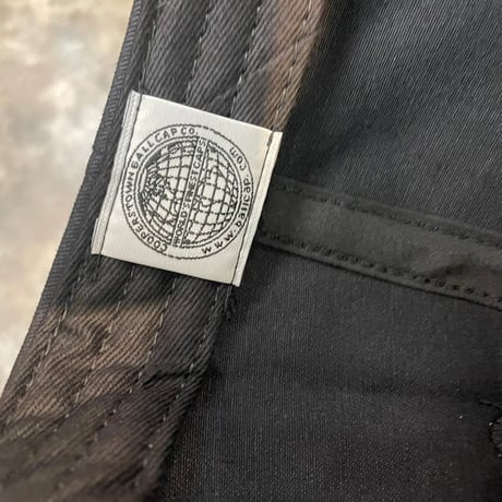 クーパーズタウン WRPWA1940_WASHED CAP （BLACK)　USED加工 C-89