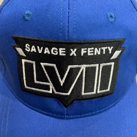 USA買付　Rihanna Savage x FENTY Unisex Game Day LVII Snapback ROYAL　US-04