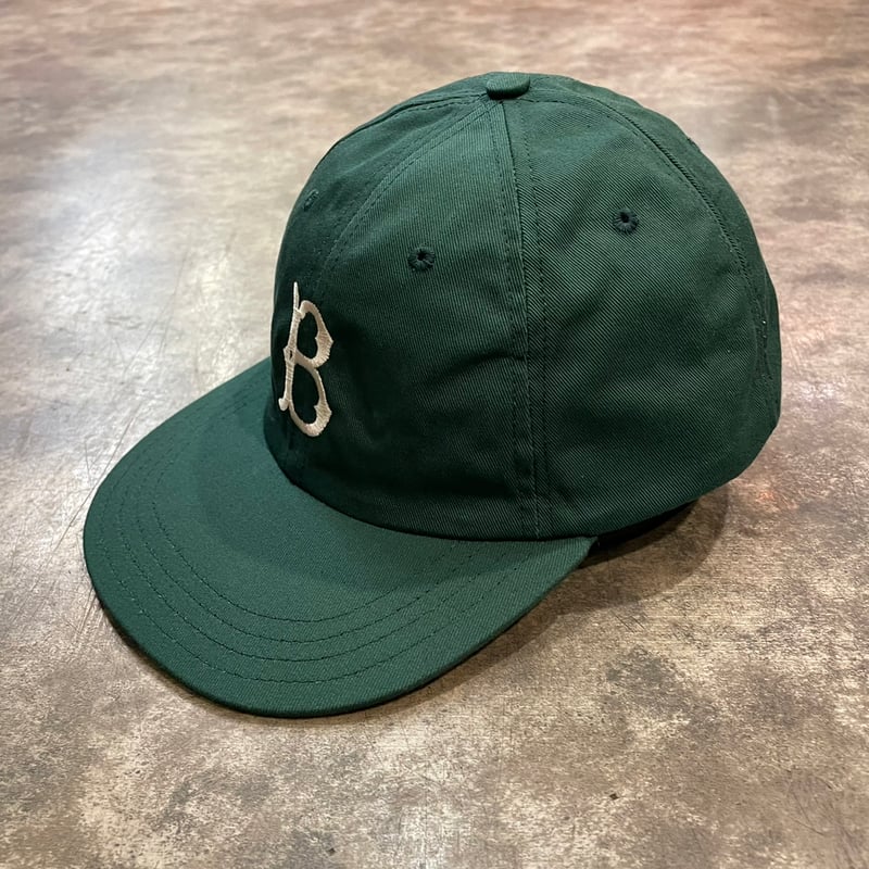 クーパーズタウン BRKN1955_WASHED CAP (GREEN) USED加工 C-2