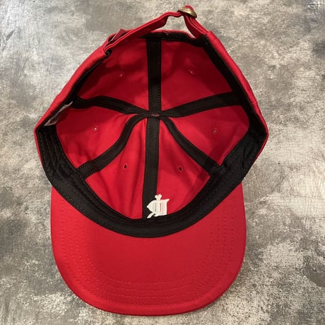 クーパーズタウン LRS21_WASHED CAP (RED) USED加工 C-38
