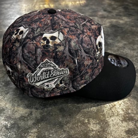USA買付　NEW YORK YANKEES Skulls' 9FORTY A-Frame Snapback NEWERA -57