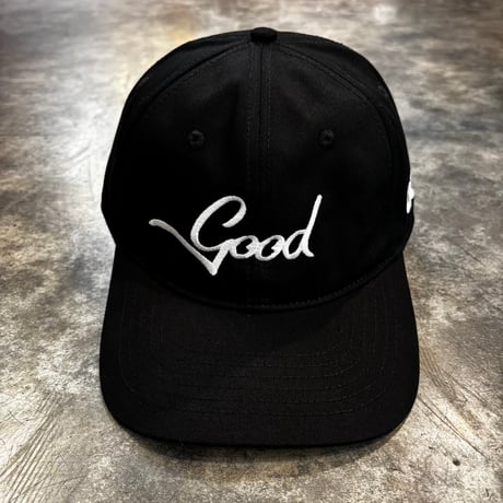 GC- “Good” Script Logo CAP – L/XL BLACK GC-44