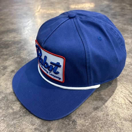 USA買付 Pabst Blue Ribbon Adjustable Golfer Hat with Rope - Blue　US-51