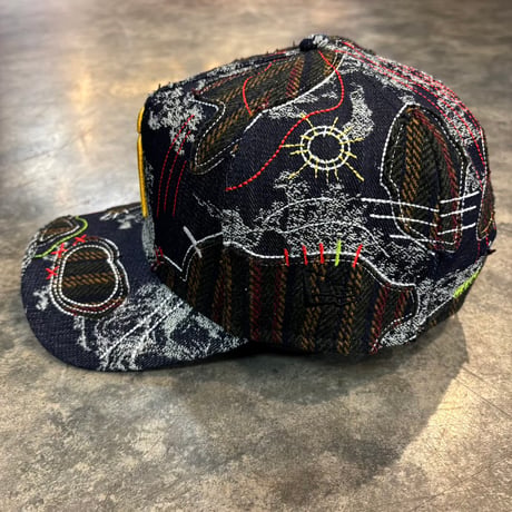 USA買付 San Diego Padres 'Running Stitch' 9FORTY A-Frame Snapback NEWERA -46