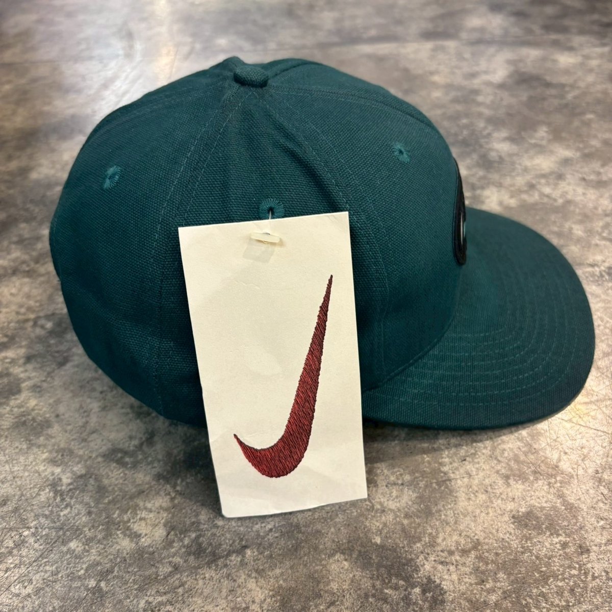 NIKE 90's “Swoosh Patch” Deadstock Cap GREEN N