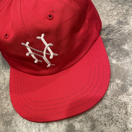クーパーズタウン NYCC1947_WASHED CAP (RED) USED加工 C-26