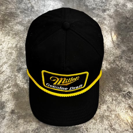 USA買付　Miller Genuine Draft × American Needle Roscoe Adjustable Hat - Black　 AN-21