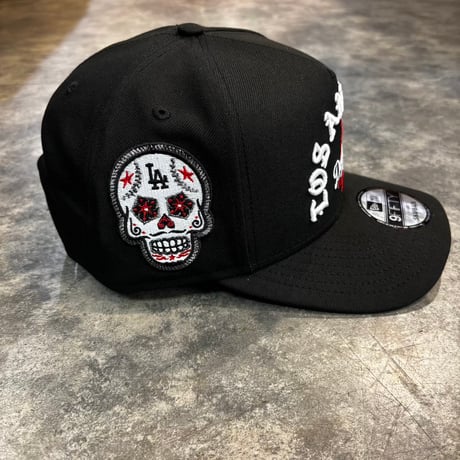 USA買付 New Era Los Angeles Dodgers Skull Black Prime Edition 9FIFTY A-Frame Snapback Hat　NEWERA-63