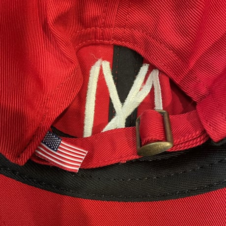 別注クーパーズタウンNYB_WASHED CAP (RED) USED C-46
