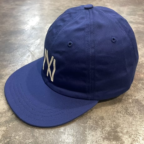 別注クーパーズタウンNYB_WASHED CAP (ROYAL BLUE) USED C-50