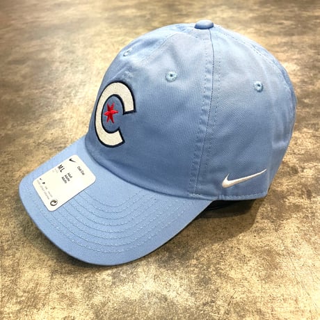 日本未発売モデル NIKE× Chicago Cubs Light Blue City Connect Club Adjustable Hat N-79
