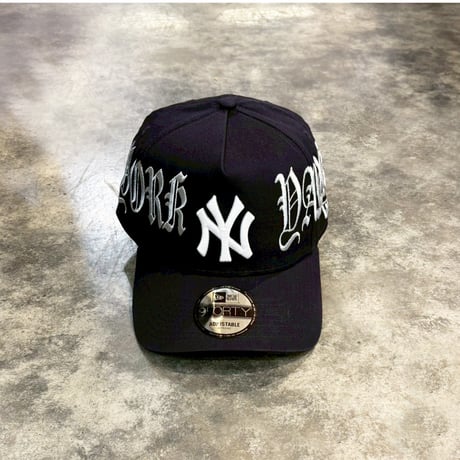 【11匹の猫】NEWERA ヤンキース　ブラック　9FORTY 9FORTY ニューヨーク・ヤンキース ブラック × ブラック