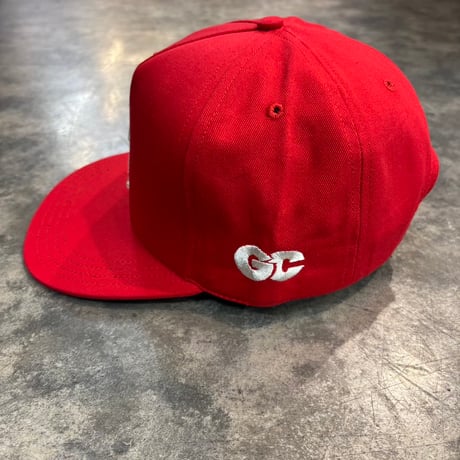 別注 クーパーズタウン HIGH CROWN×GOOD CAP CLUB LRS21 CAP(RED) C-110