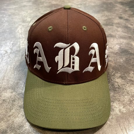 "VALABASAS" Olde Snapback Cap BROWN