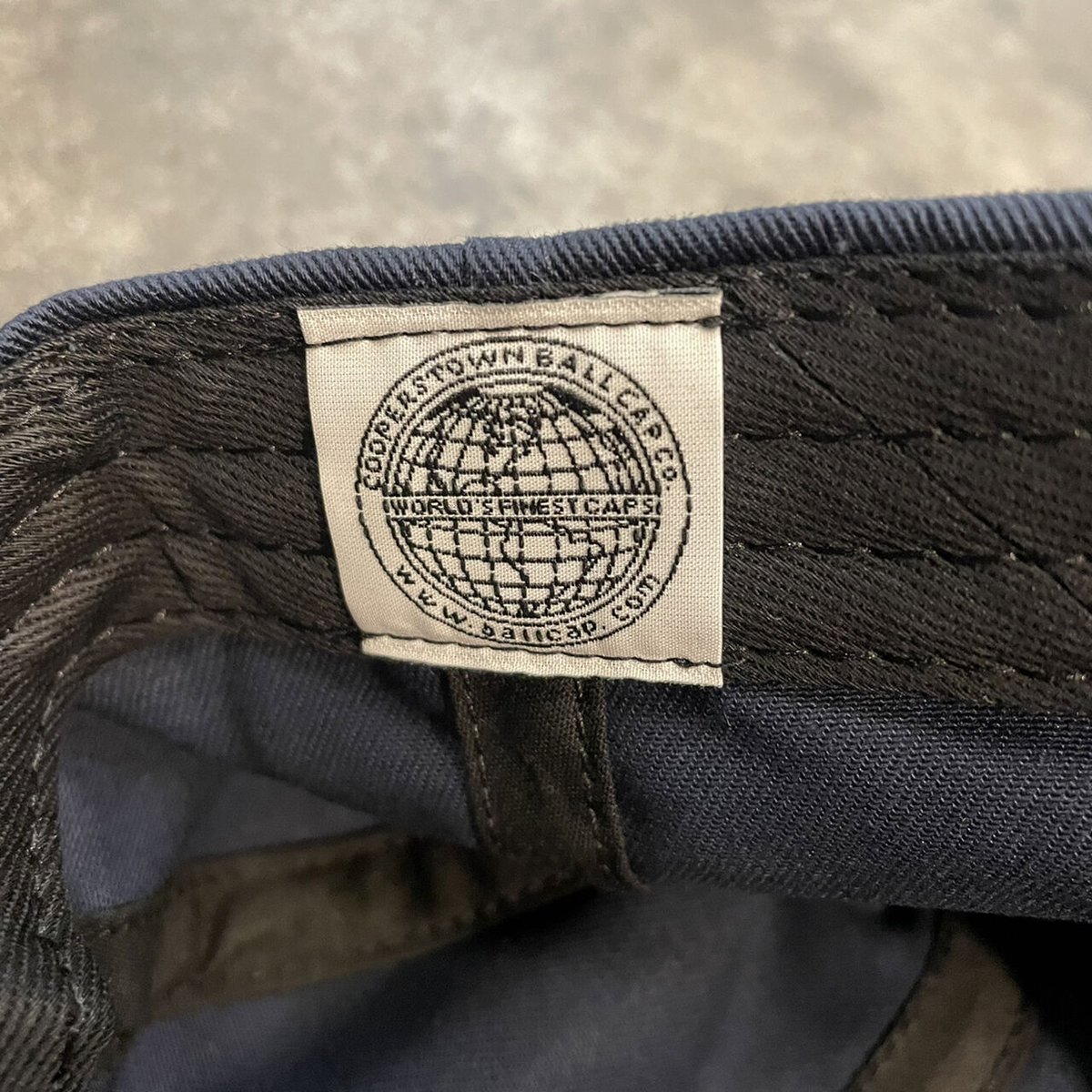 別注クーパーズタウンNYB_WASHED CAP (NAVY) C-48 | GOOD CAP