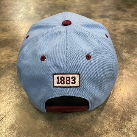NIKE Philadelphia Phillies Light Blue/Burgundy  Cooperstown Collection Snapback DEEP  カーブバイザー N-129