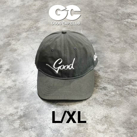GC- “Good” Script Logo CAP – L/XL GRAY GC-46