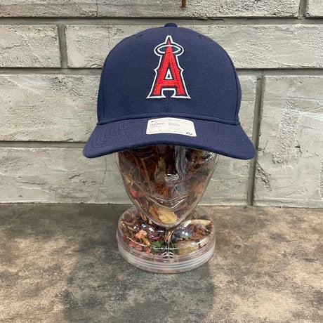 USA限定  NIKE×  Los Angeles Angels日本未発売モデルNAVY DEEP カーブバイザーNIKE PRO N-77