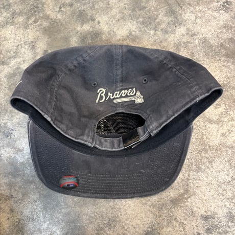 USA買付  Atlanta Braves Nike Monotone Pro Adjustable Hat - Anthracite N-186