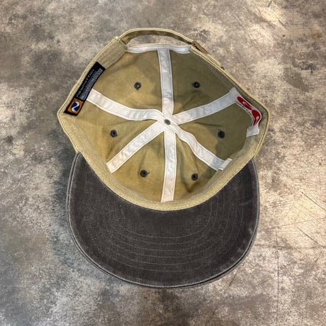 GC-YERRR! Cotton Cap BEIGE/BLACK GC-21