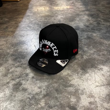 USA買付 New Era Los Angeles Dodgers Skull Black Prime Edition 9FIFTY A-Frame Snapback Hat　NEWERA-63